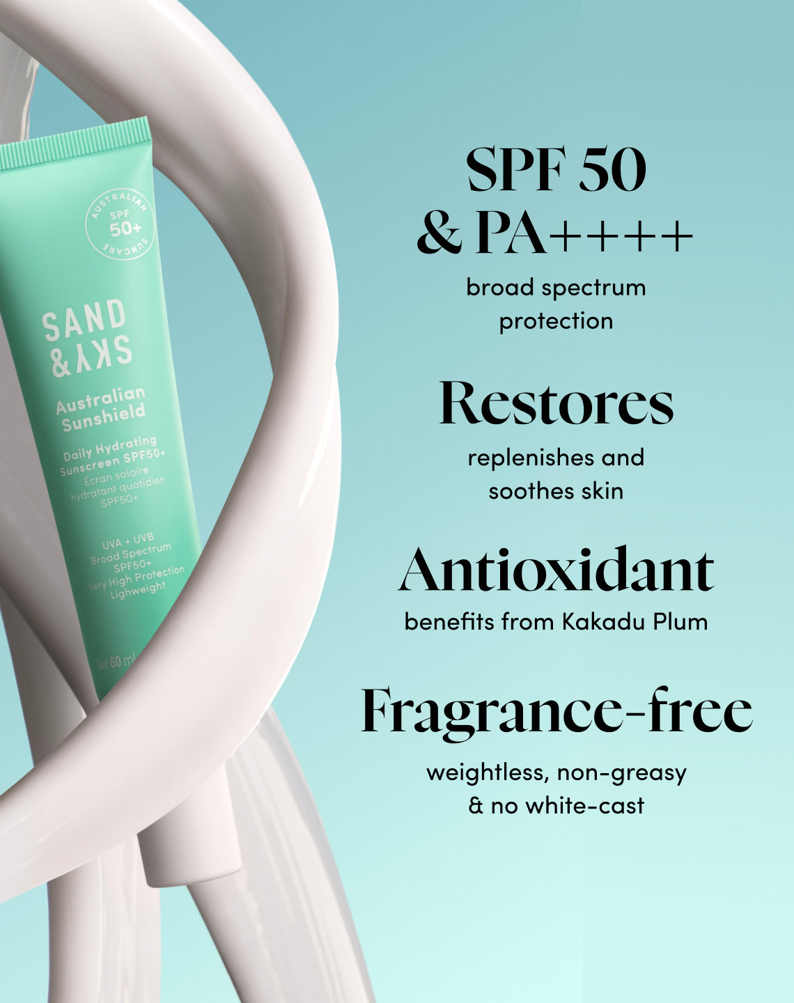 SandSky Daily Hydrating Sunscreen SPF50+ – Anwendung im Alltag