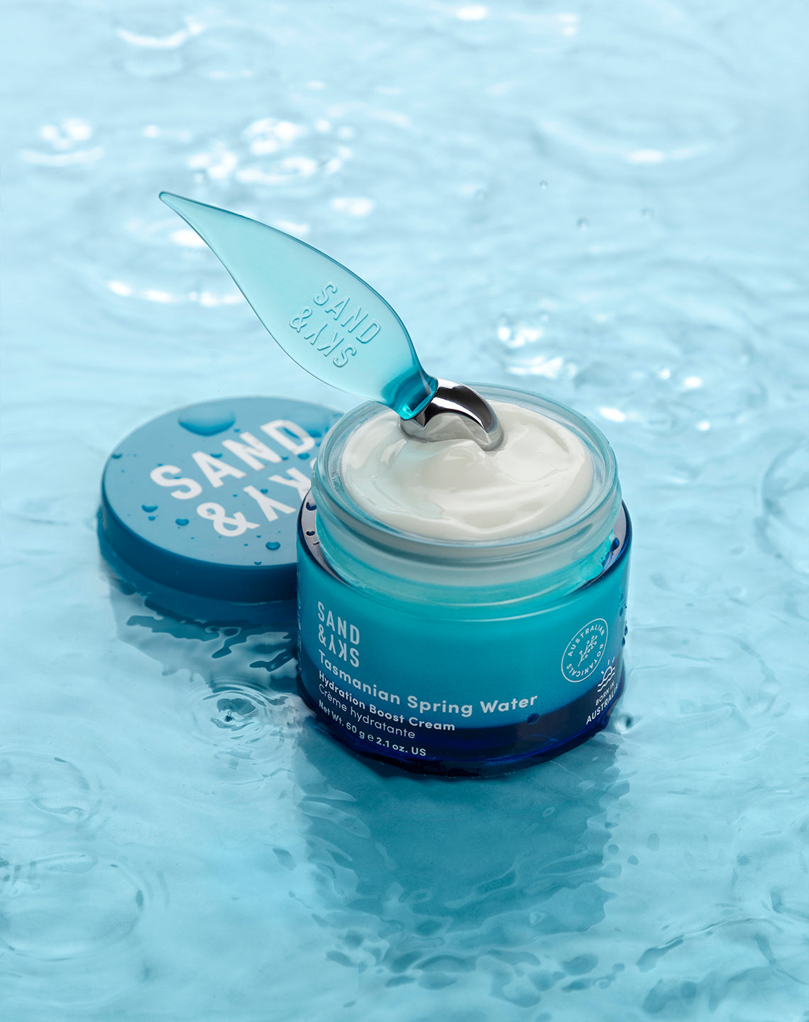 Cooling Skincare Applicator - product angle view