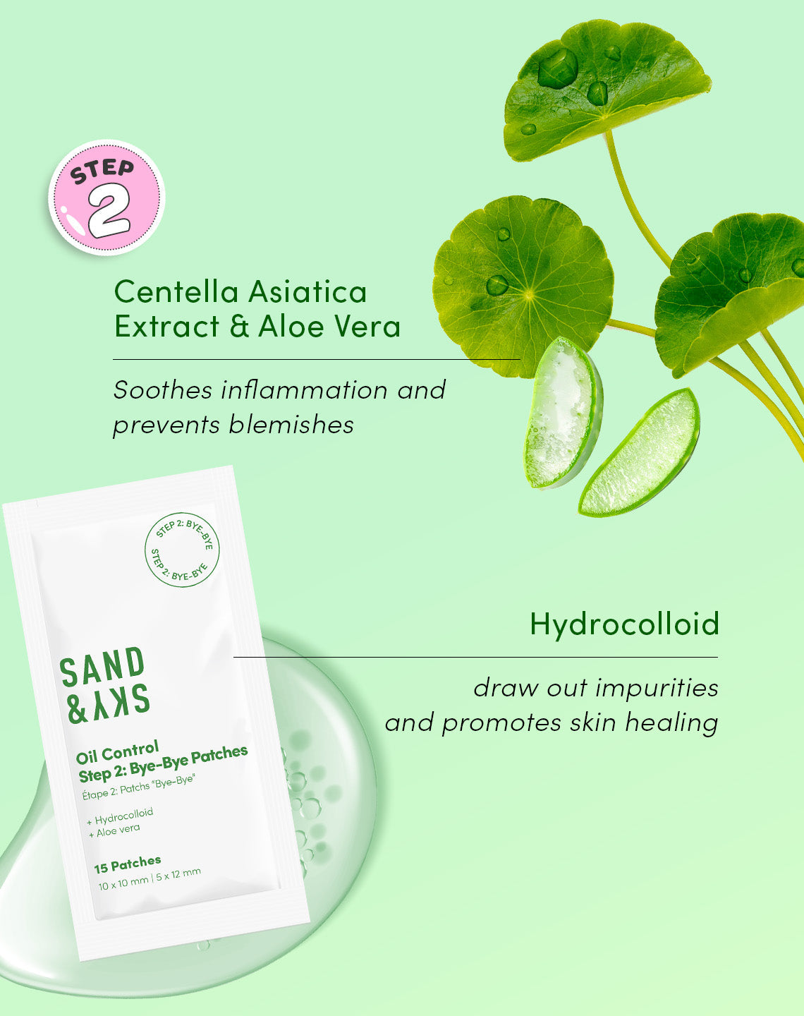 Lifestyle-Bild des Pimple Patrol Kits – Produkt in der Anwendung