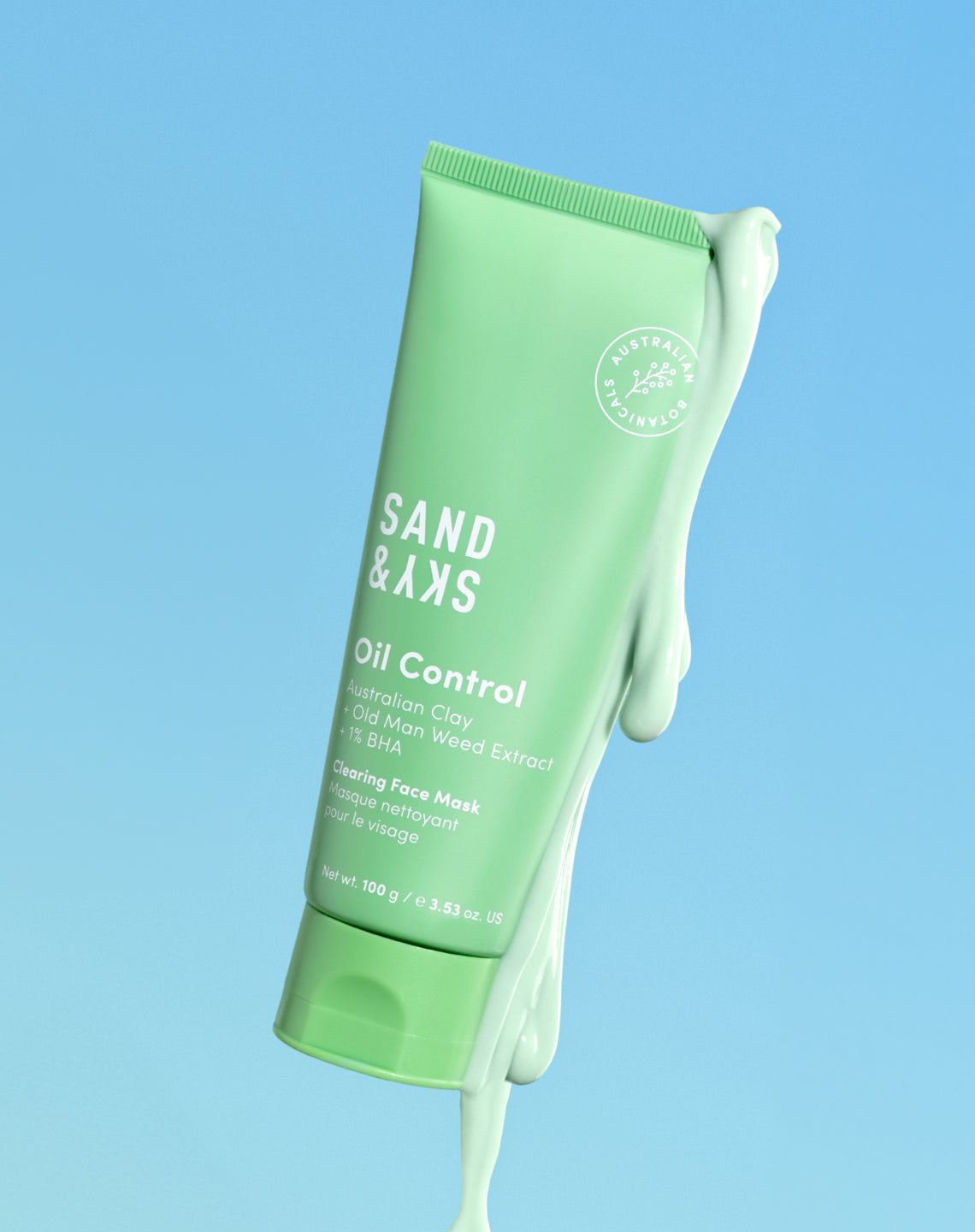 Oil Control Clearing Face Mask lifestyle image - product in use