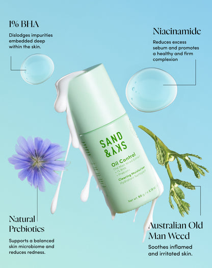 Oil Control Clearing Moisturiser - ingredients and formula details