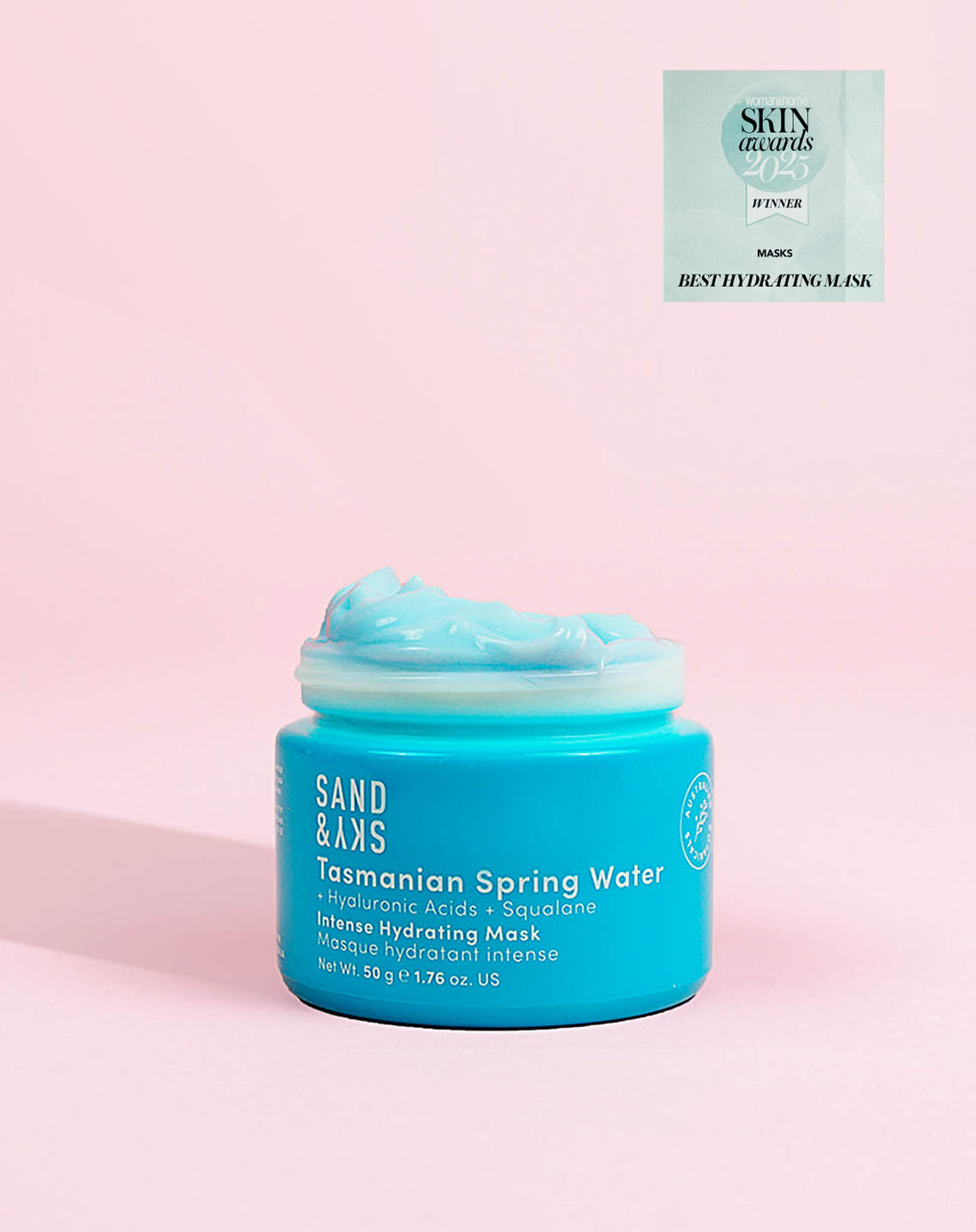 Tasmanian Spring Water Intense Hydrating Mask - product front view