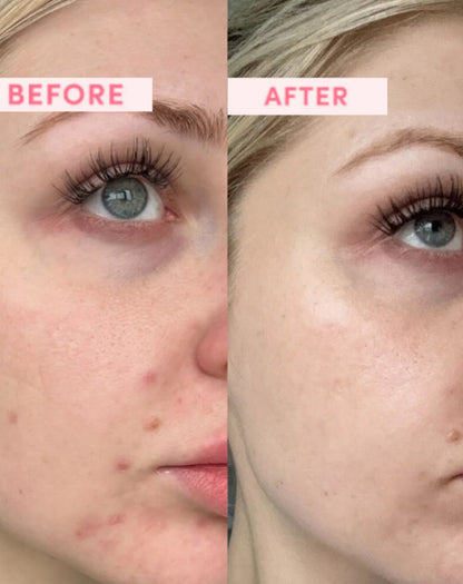 Nahaufnahme der Textur und Konsistenz der SandSky Australian Pink Clay Resurfacing Mask