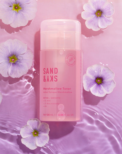 Marshmallow Toner packaging - hero container