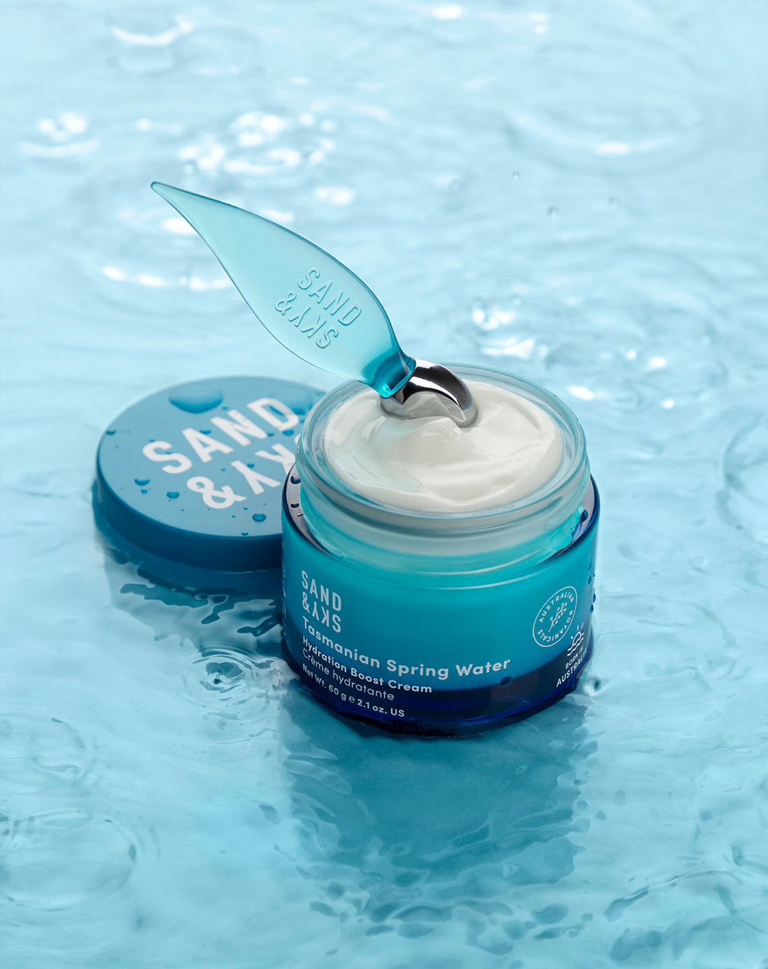 Cooling Skincare Applicator - product angle view