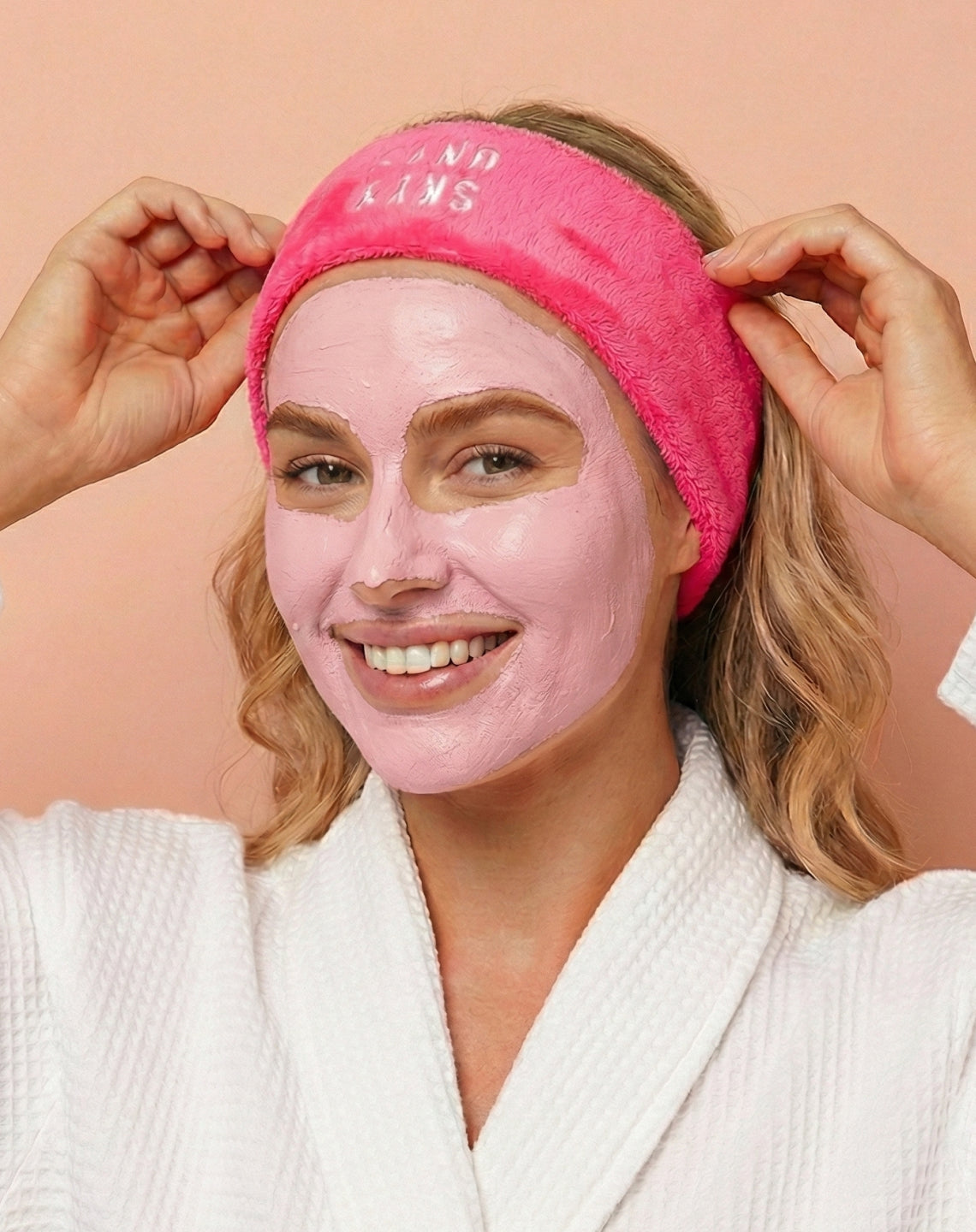 The Pink Spa Headband - product angle view
