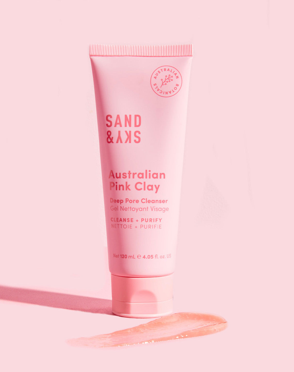 Australian Pink Clay Deep Pore Cleanser - product front view