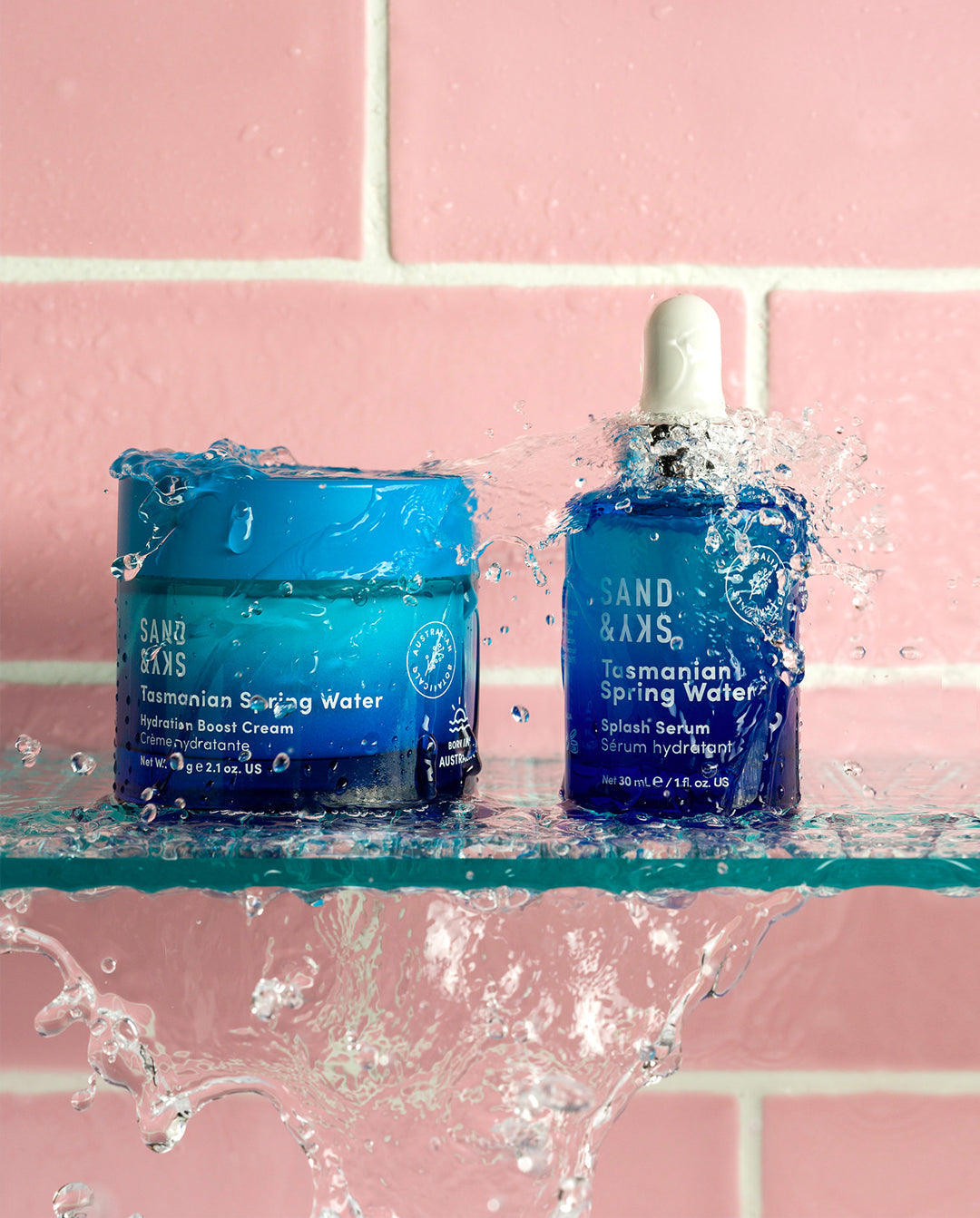 Tasmanian Spring Water Healthy Hydration Kit lifestyle image - product in use