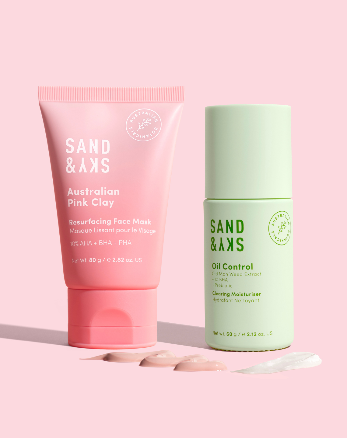 Mattify &amp; Clear Duo - front view of bundle by Sand &amp; Sky CA