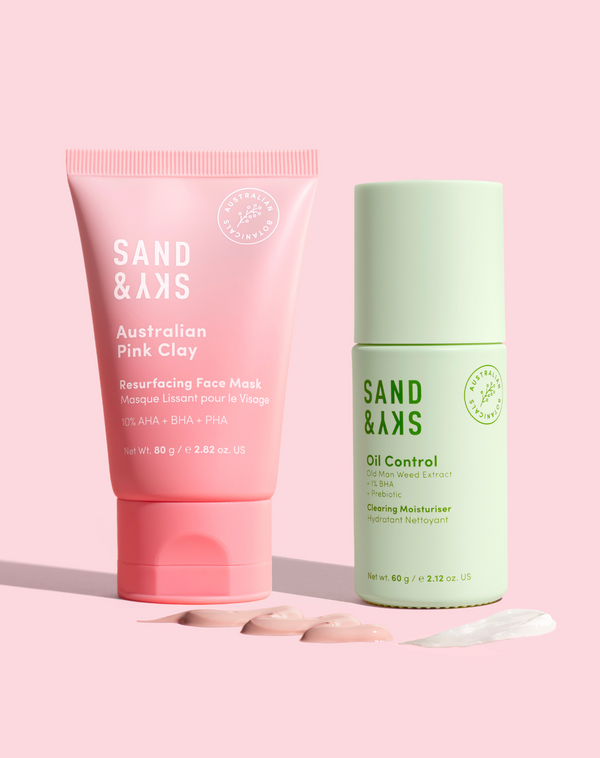 Mattify & Clear Duo - front view of bundle by Sand & Sky CA